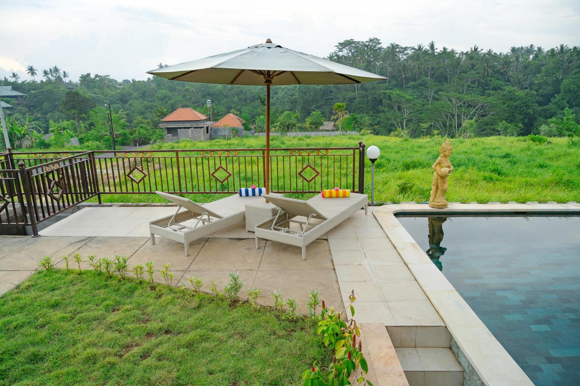 The Pyramid Ubud River Villas Паянган Экстерьер фото
