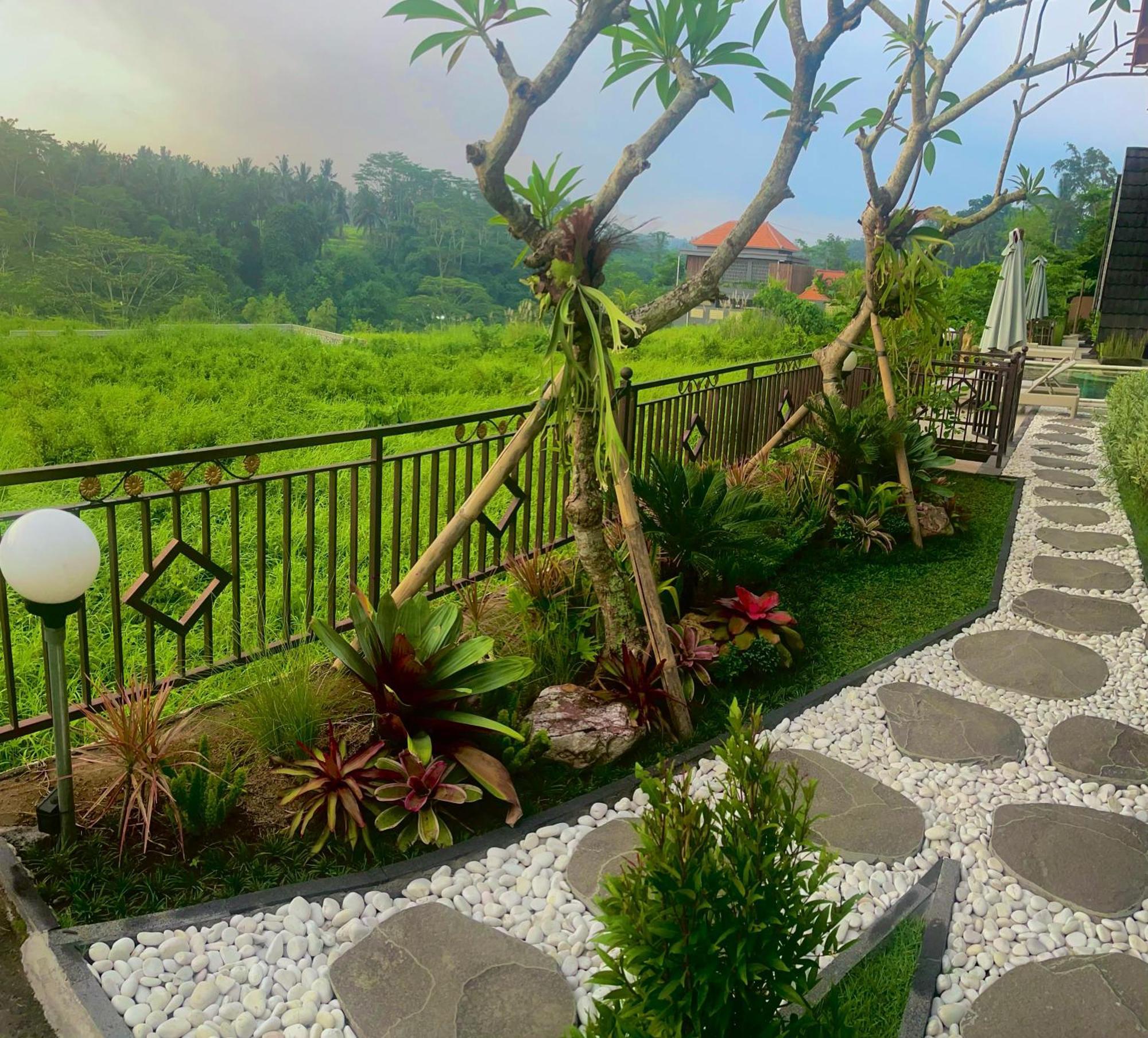 The Pyramid Ubud River Villas Паянган Экстерьер фото